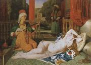 Jean-Auguste-Dominique Ingres odalisque and slave USA oil painting reproduction